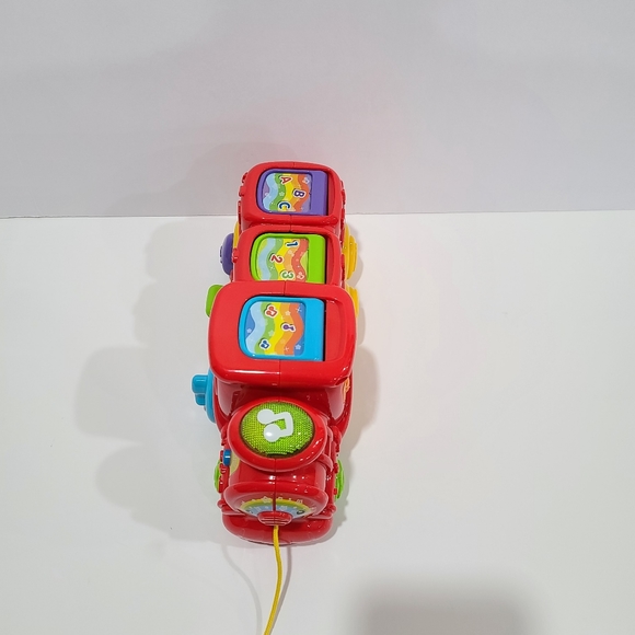 Vtech Roll and Surprise Animal Train Pop Up Animals.  10" - Picture 7 of 16